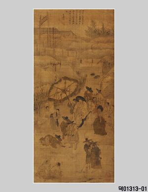 김홍도-행려풍속도병-1취중송사.jpg